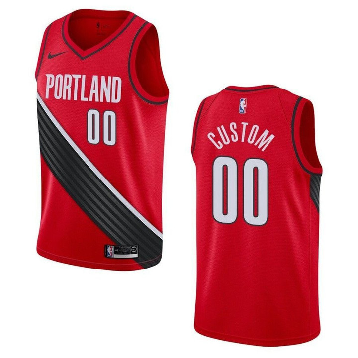 YOUTH'S 2019-20 PORTLAND TRAIL BLAZERS #00 CUSTOM STATEMENT SWINGMAN JERSEY - BLACK