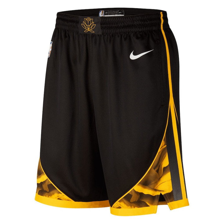 Golden State Warriors  2022/23 City Edition Swingman Shorts - Black