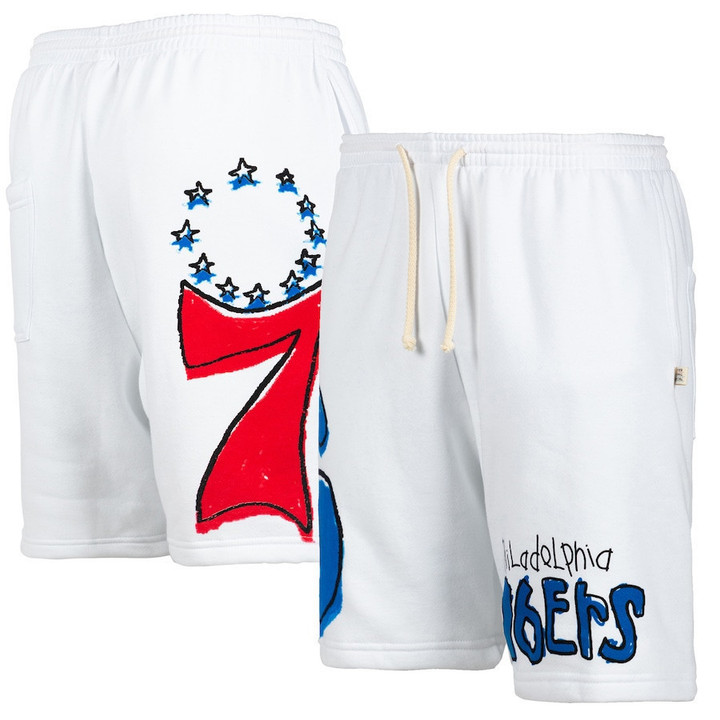 Philadelphia 76ers After School Special Shorts - White