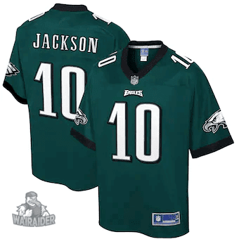 Men's DeSean Jackson Philadelphia Eagles NFL Pro Line Player- Midnight Green Jersey