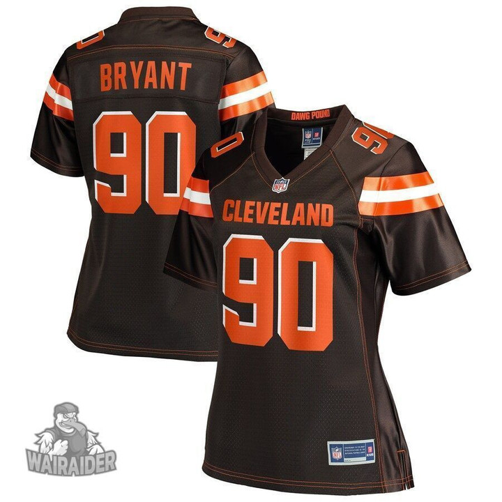 Women's  Brandin Bryant Cleveland Browns NFL Pro Line  Player- Brown Jersey