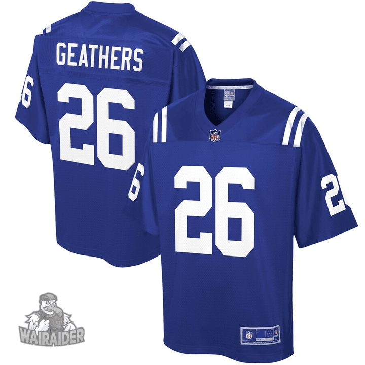 Men's Clayton Geathers Indianapolis Colts NFL Pro Line Player- Royal Jersey
