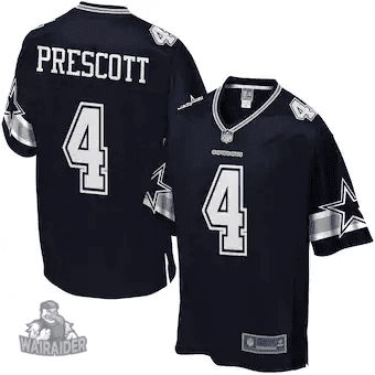 Men's Dak Prescott Dallas Cowboys NFL Pro Line Player- Navy Jersey