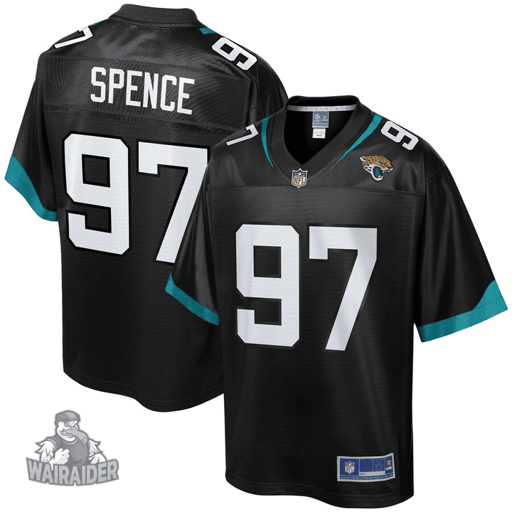 Men's Akeem Spence Jacksonville Jaguars NFL Pro Line Player Jersey - Black
