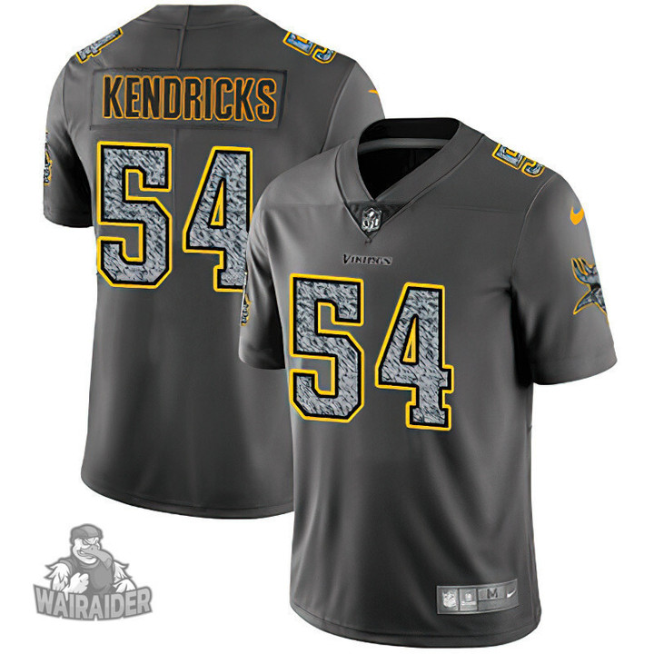 Men's Minnesota Vikings #54 Eric Kendricks Gray Static NFL Vapor Untouchable Game Jersey