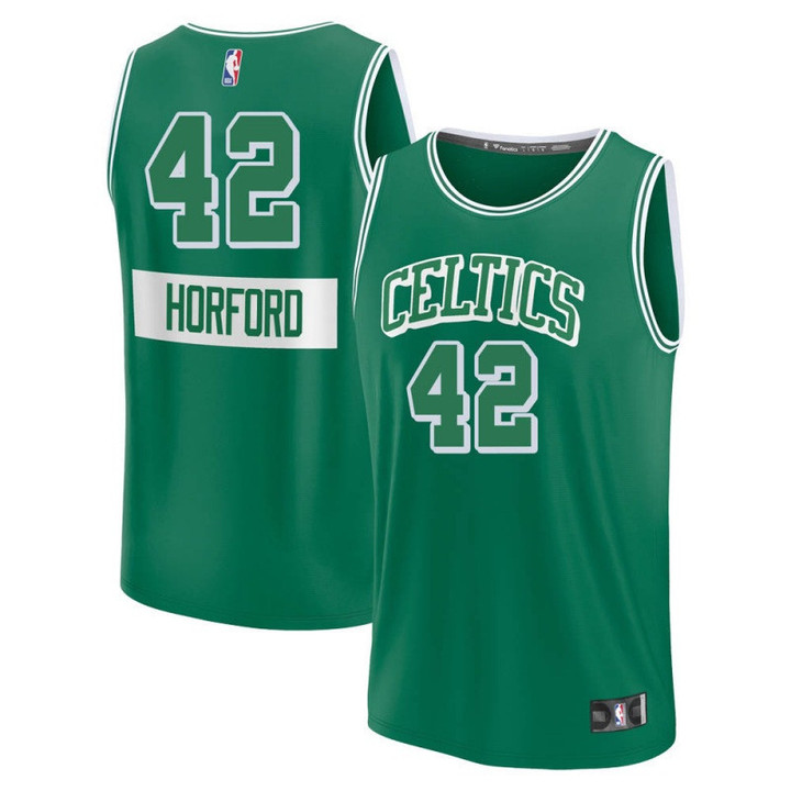 Youth's  Green Al Horford  Boston Celtics Branded Kelly 2021/22 Fast Break City Edition Jersey