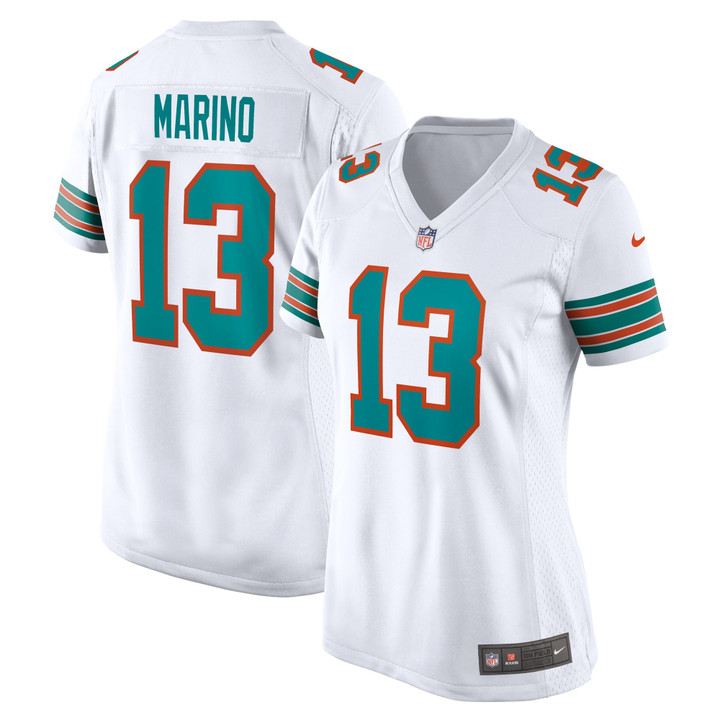 Dan Marino Miami Dolphins Women's Retired Player Jersey - White