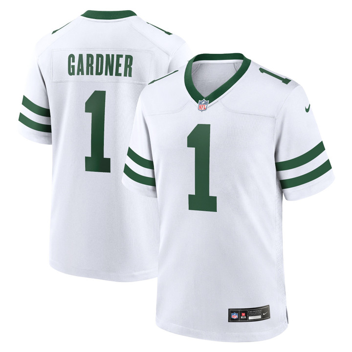 Ahmad Sauce Gardner New York Jets Legacy Player Game Jersey - White