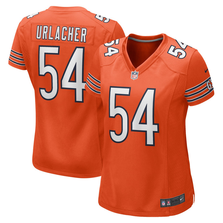 Brian Urlacher Chicago Bears Women's Retired Player Jersey - Orange