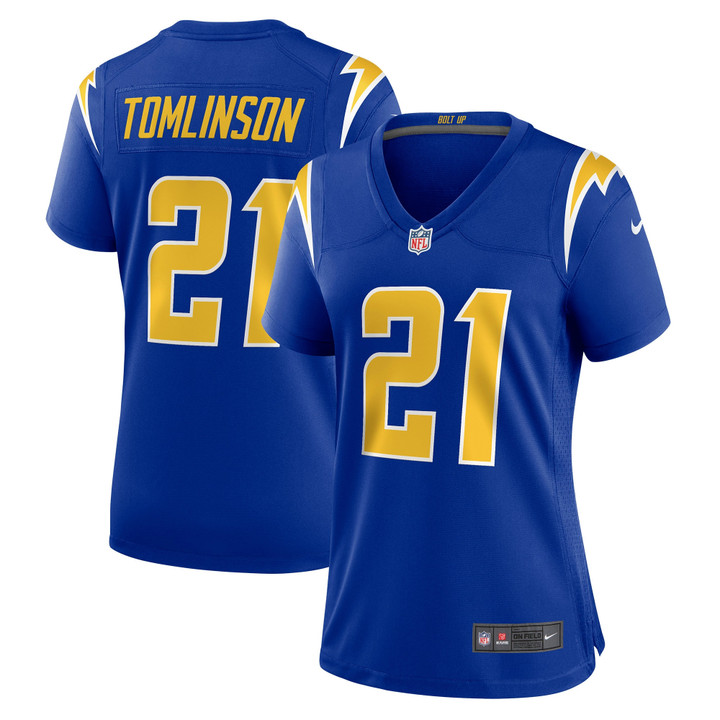 LaDainian Tomlinson Los Angeles Chargers Women's Retired Game Jersey - Royal