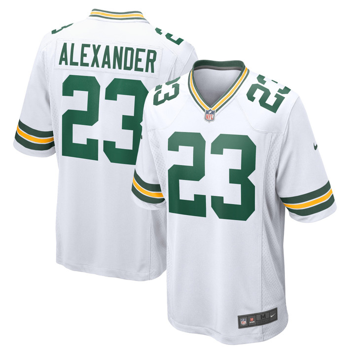 Men's Jaire Alexander Green Bay Packers Game Player Jersey - White