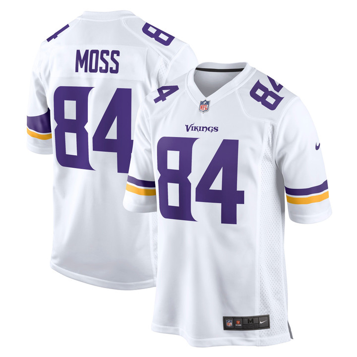 Men's Randy Moss Minnesota Vikings Retired Player Game Jersey - White