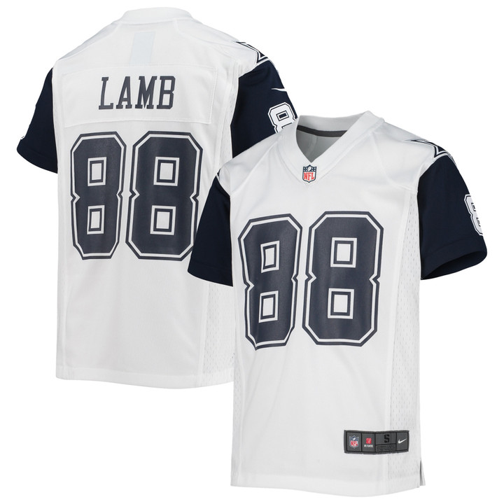 CeeDee Lamb Dallas Cowboys Youth Alternate Game Jersey - White