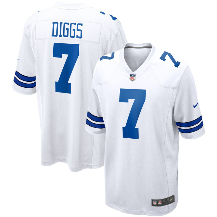 Men's Trevon Diggs Dallas Cowboys Game Jersey - White