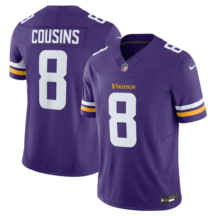 Men's Kirk Cousins Minnesota Vikings Vapor F.U.S.E. Limited Jersey - Purple