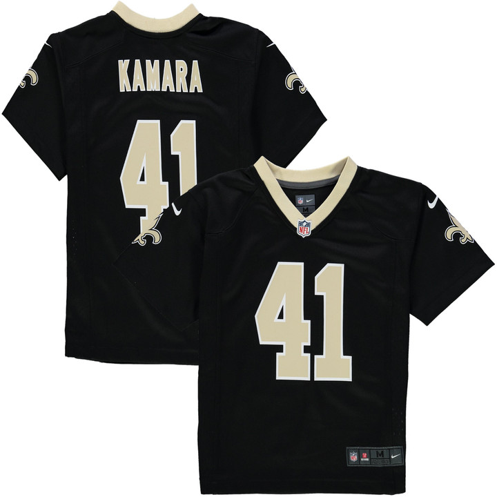 Men's Alvin Kamara New Orleans Saints Preschool Game Jersey - Black