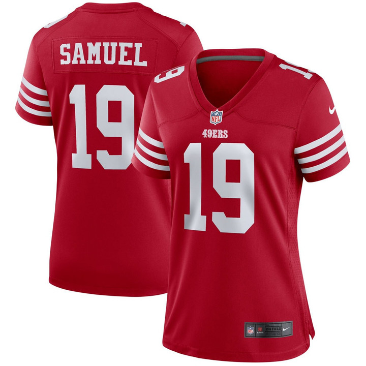 Deebo Samuel San Francisco 49ers Women's Player Game Jersey - Scarlet