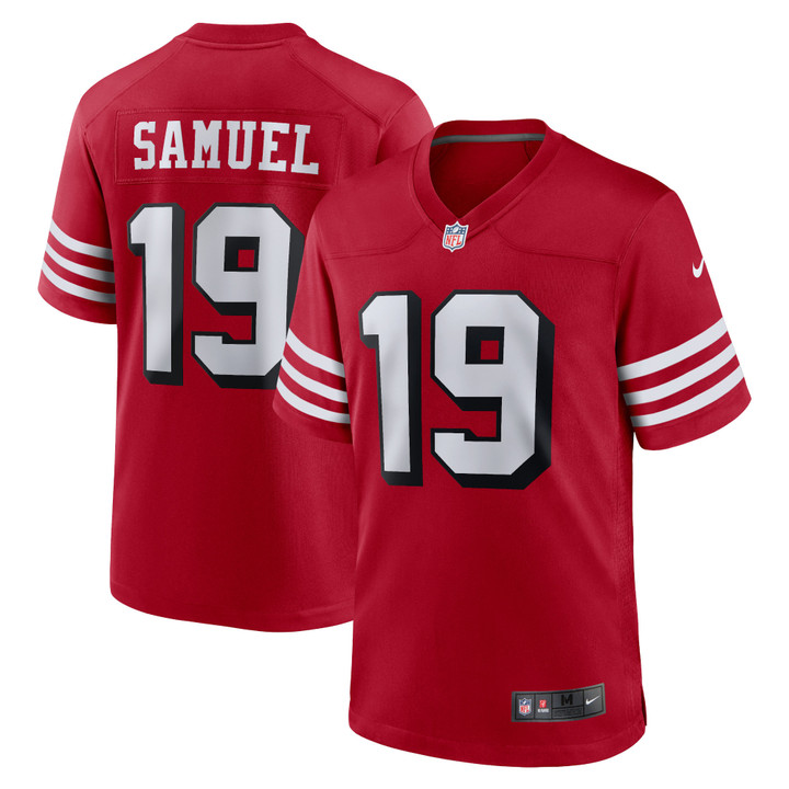 Men's Deebo Samuel San Francisco 49ers Alternate Player Game Jersey - Scarlet