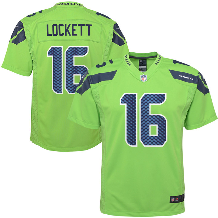 Tyler Lockett Seattle Seahawks Youth Color Rush Game Jersey - Green