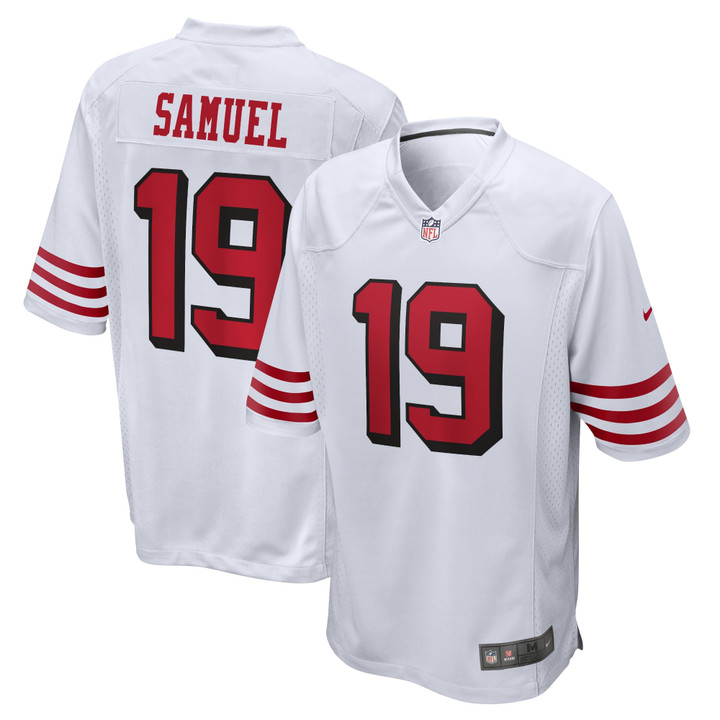 Men's Deebo Samuel San Francisco 49ers Alternate Game Jersey - White