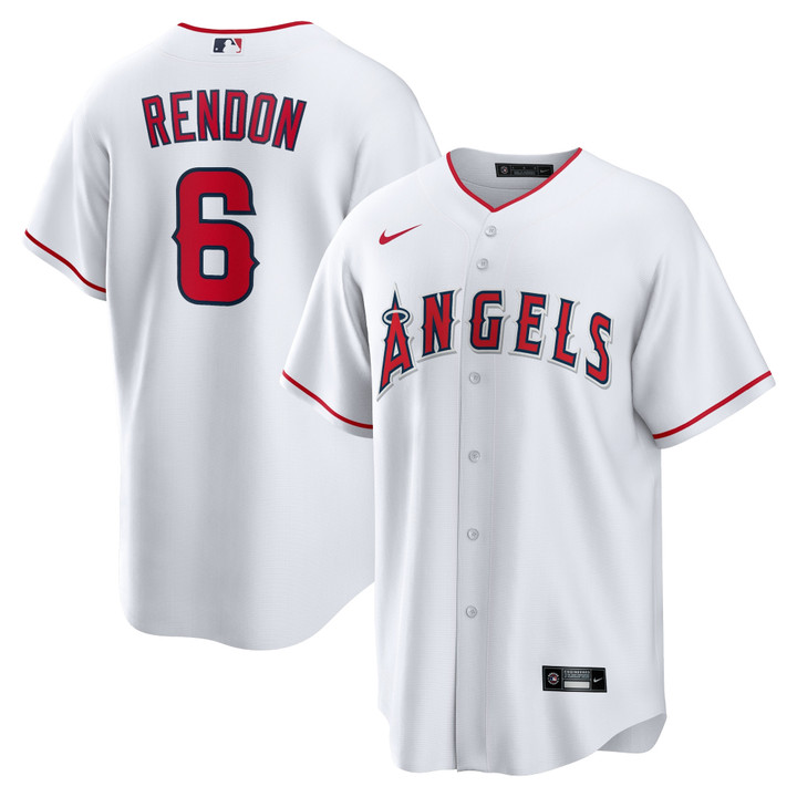 Men's Anthony Rendon Los Angeles Angels Home Replica Player Name Jersey - White