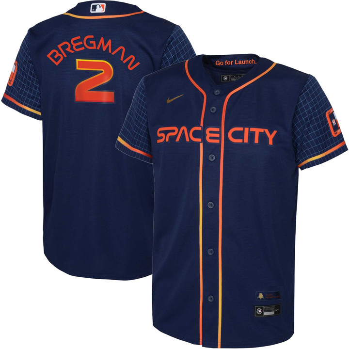 Men's Houston Astros Toddler 2022 City Connect Replica Player Jersey - Navy