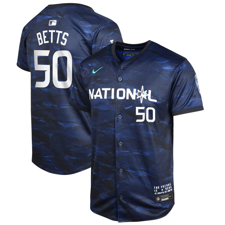 Mookie Betts National League Youth 2023 MLB All-Star Game Limited Player Jersey - Royal