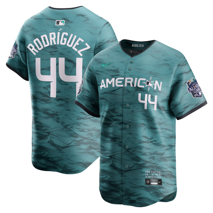 Men's Julio Rodriguez American League 2023 MLB All-Star Game Limited Player Jersey - Teal