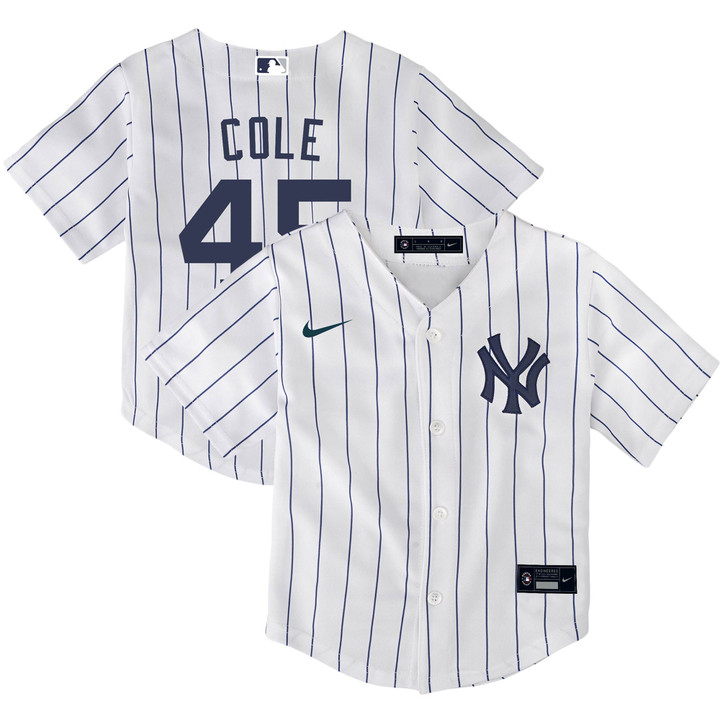 Men's Gerrit Cole New York Yankees Toddler Home Replica Player Jersey - White