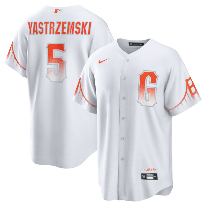 Men's Mike Yastrzemski San Francisco Giants City Connect Replica Player Jersey - White