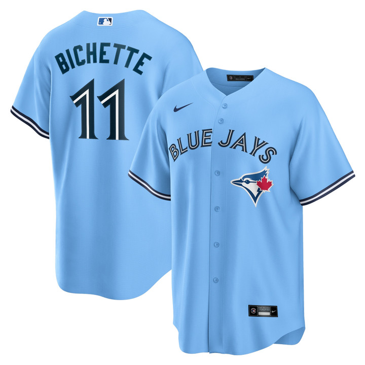 Men's Bo Bichette Toronto Blue Jays Alternate Replica Player Name Jersey - Powder Blue
