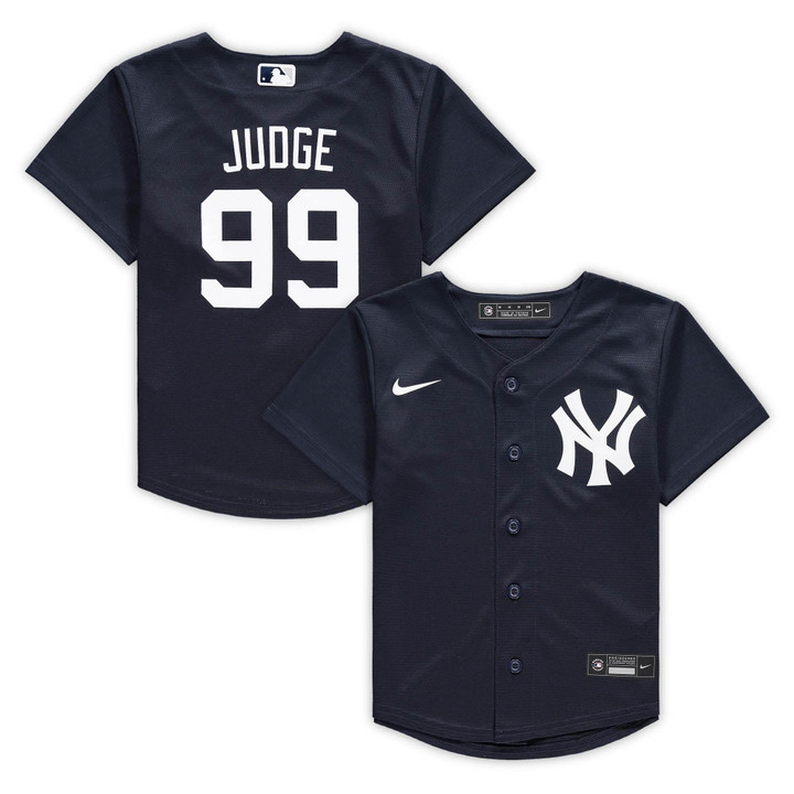 Men's Aaron Judge New York Yankees Preschool Alternate Replica Player Jersey - Navy