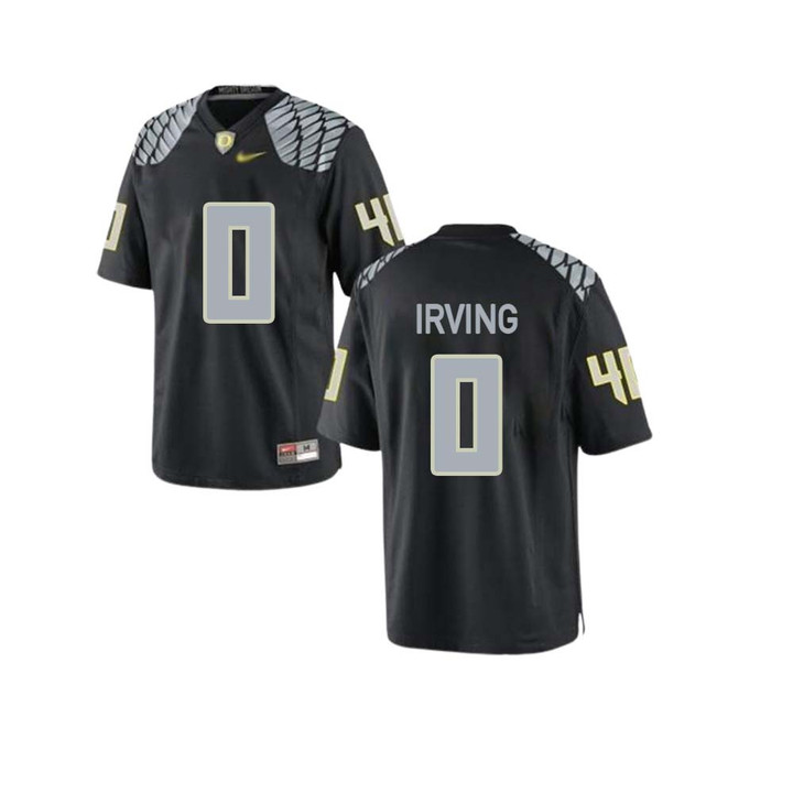 Bucky Irving No 0 Oregon Ducks Black Football Limited High School Jerseys For Men