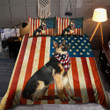 German Shepherd American Flag Bedding Set NTN29052107