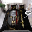 Lion Sparta Warrior Custom Bedding Set with Your Name