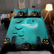 The Bat Pastel Night Halloween Bedding Set