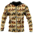 Love Rooster Farmer - 3D All Over Printed Style for Men and Women