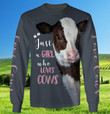 Premium Farmer Cow 3D All Over Printed Unisex Shirts