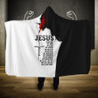 Premium Christian Jesus 3D All Over Printed TT100301 Hooded Blanket