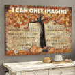 Halloween tree I can only imagine Jesus Landscape Canvas Print Wall Art