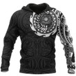 Lest We Forget Maori Tattoo New Zealand Pullover Hoodie PL170 - Amaze Style™-Apparel