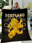 Premium Scotland Lion Blanket