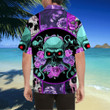 Skull Rose Hawaii Shirt JJW23072001