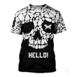 3D ALL OVER PRINTED NICE SKULL PL291 - Amaze Style™-Apparel