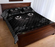 Black Cat Quilt Bedding Set by SUN SU050601