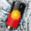  Aboriginal Decors Australian Gifts Flag The Sun Stainless Steel Tumbler Oz
