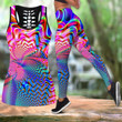 Hippie Psychedelic Color Combo Outfit DQB07102001-TQH-Apparel-TQH-S-S-Vibe Cosy™