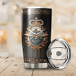  Personalized Name Canadian Veteran Stainless Steel Tumbler