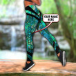  Personalized Real Girls Go Scuba Diving legging + hollow tank combo