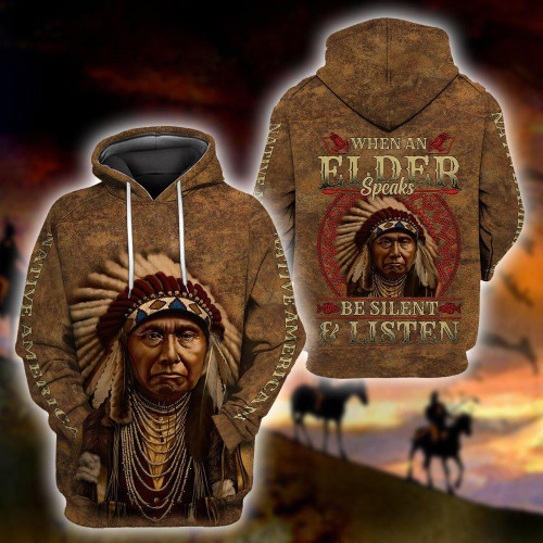 Native American 3D All Over Printed Unisex Shirt
